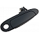 Help! By Dorman Exterior Door Handle - Plastic Black Single - 83949
