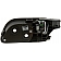 Help! By Dorman Interior Door Handle - Plastic Taupe Housing With Silver Lever Single - 81465