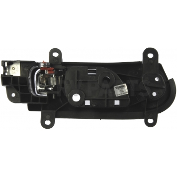 Help! By Dorman Interior Door Handle - Plastic Black Housing With Silver Lever Single - 81466-1