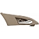 Help! By Dorman Interior Door Handle - Lever Plastic Gray Housing With Silver Lever Single - 82531