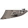 Help! By Dorman Interior Door Handle - Lever Plastic Gray Housing With Silver Lever Single - 82531