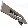 Help! By Dorman Interior Door Handle - Lever Plastic Gray Housing With Silver Lever Single - 82531
