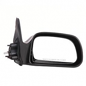 CIPA USA Exterior Mirror OEM Manual/ Remote Black Single - 17507