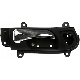 Help! By Dorman Interior Door Handle - Plastic Black Housing With Silver Lever Single - 81467