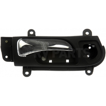 Help! By Dorman Interior Door Handle - Plastic Black Housing With Silver Lever Single - 81467