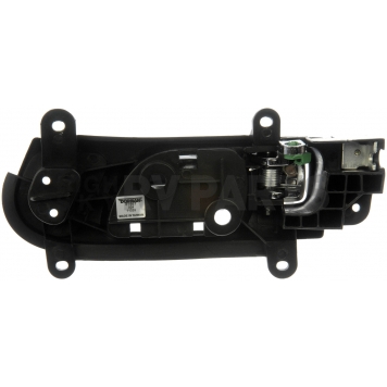 Help! By Dorman Interior Door Handle - Plastic Black Housing With Silver Lever Single - 81467-1