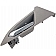 Help! By Dorman Interior Door Handle - Lever Plastic Gray Housing With Silver Lever Single - 82532