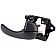 Help! By Dorman Interior Door Handle - Lever Plastic Black Single - 81980