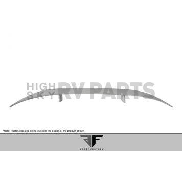 Extreme Dimensions Spoiler - Trunk Matte Fiberglass Gray - 109269-3