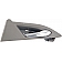 Help! By Dorman Interior Door Handle - Lever Plastic Gray Housing With Silver Lever Single - 82533