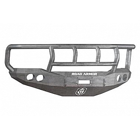 Road Armor Bumper Stealth Titan II 1-Piece Design Steel Natural - 66002Z