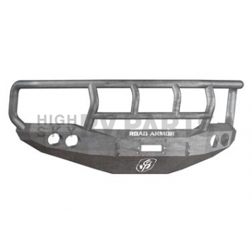 Road Armor Bumper Stealth Titan II 1-Piece Design Steel Natural - 66002Z