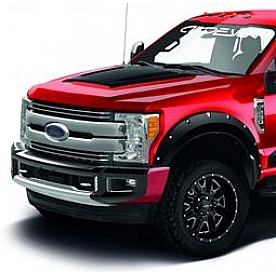 Air Design Bumper Guard - Satin Black/ Silver Polyurethane - FO23A04