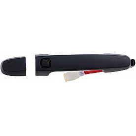 Help! By Dorman Exterior Door Handle - Plastic Black Single - 83953
