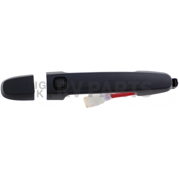 Help! By Dorman Exterior Door Handle - Plastic Black Single - 83953