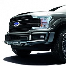 Air Design Bumper Guard - Satin Black/ Silver Polyurethane - FO25A11