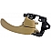 Help! By Dorman Interior Door Handle - Lever Plastic Brown Single - 81984