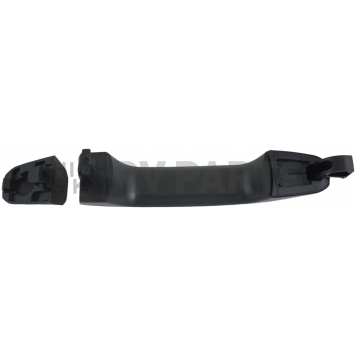 Help! By Dorman Exterior Door Handle - Plastic Black Single - 82536-1