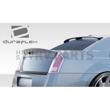 Extreme Dimensions Spoiler - 1 Piece Primered Fiberglass Black - 108325