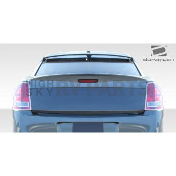 Extreme Dimensions Spoiler - 1 Piece Primered Fiberglass Black - 108325-1