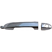 Help! By Dorman Exterior Door Handle - Plastic Silver Single - 83579
