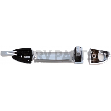 Help! By Dorman Exterior Door Handle - Plastic Silver Single - 83579-1
