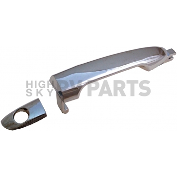 Help! By Dorman Exterior Door Handle - Plastic Silver Single - 83579-2