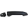 Help! By Dorman Exterior Door Handle - Plastic Black Single - 82537