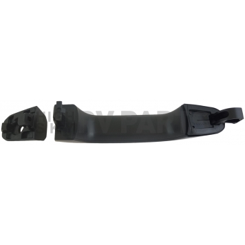 Help! By Dorman Exterior Door Handle - Plastic Black Single - 82537-1