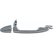 Help! By Dorman Exterior Door Handle - Plastic Silver Single - 83582