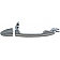 Help! By Dorman Exterior Door Handle - Plastic Silver Single - 83582