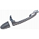 Help! By Dorman Exterior Door Handle - Plastic Silver Single - 83582
