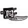 Help! By Dorman Interior Door Handle - Lever Plastic Silver Single - 82542