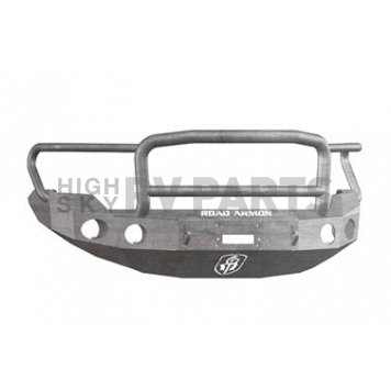 Road Armor Bumper Stealth Lonestar 1-Piece Design Steel Natural - 66135Z