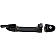Help! By Dorman Exterior Door Handle - Plastic Black Single - 83583