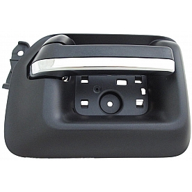Help! By Dorman Interior Door Handle - Silver And Black Single - 82550