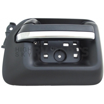 Help! By Dorman Interior Door Handle - Silver And Black Single - 82550