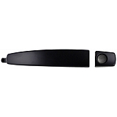 Help! By Dorman Exterior Door Handle - Plastic Black Single - 81991