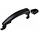 Help! By Dorman Exterior Door Handle - Plastic Black Single - 81991