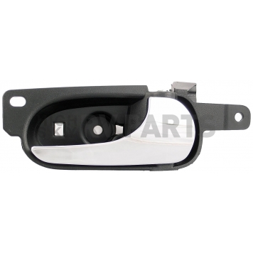 Help! By Dorman Interior Door Handle - Plastic Black Housing With Silver Lever Single - 82556