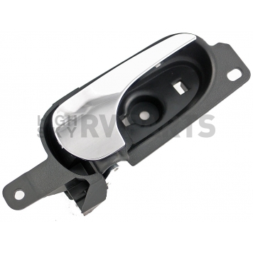 Help! By Dorman Interior Door Handle - Plastic Black Housing With Silver Lever Single - 82556-2