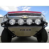 N-Fab Bumper RSP Series 1-Piece Design Steel Black - C074RSP