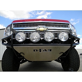 N-Fab Bumper RSP Series 1-Piece Design Steel Black - C074RSP