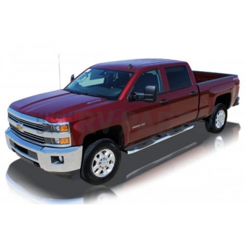 Raptor Series Nerf Bar Polished Stainless Steel - 16010021-3