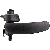 Help! By Dorman Interior Door Handle - Lever Plastic Black Single - 82558