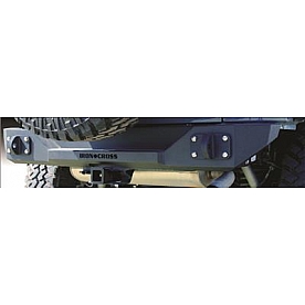 Iron Cross Bumper 1-Piece Stubby Base Steel Black - GP2000