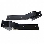 Rugged Ridge Tailgate Hinge - Powder Coated Steel Black Set Of 2 - 1121801