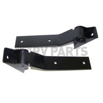 Rugged Ridge Tailgate Hinge - Powder Coated Steel Black Set Of 2 - 1121801