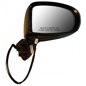 CIPA USA Exterior Mirror OEM Power Remote Black Single - 17558