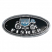 Goodmark Industries Emblem - Body By Fisher Metal - CA57664